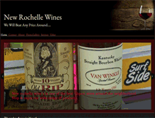 Tablet Screenshot of newrochellewines.com